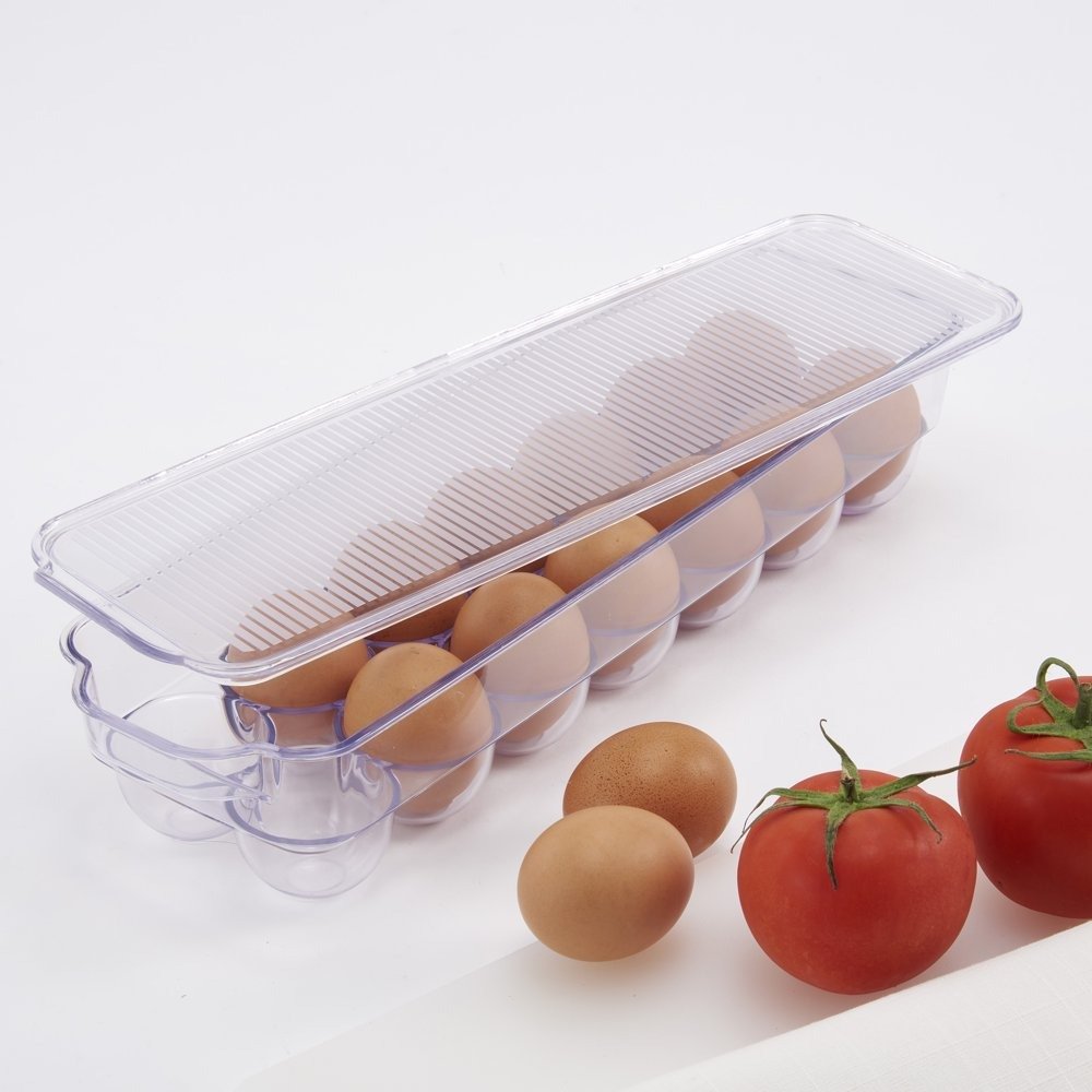 Plastic Egg Storage Box – Fridge Organizer
