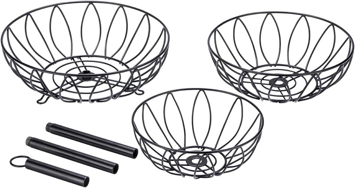 3 Tier Fruit Basket Stand – Kitchen Counter Organizer