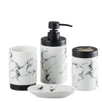 4 Piece Ceramic Bathroom Countertop Set