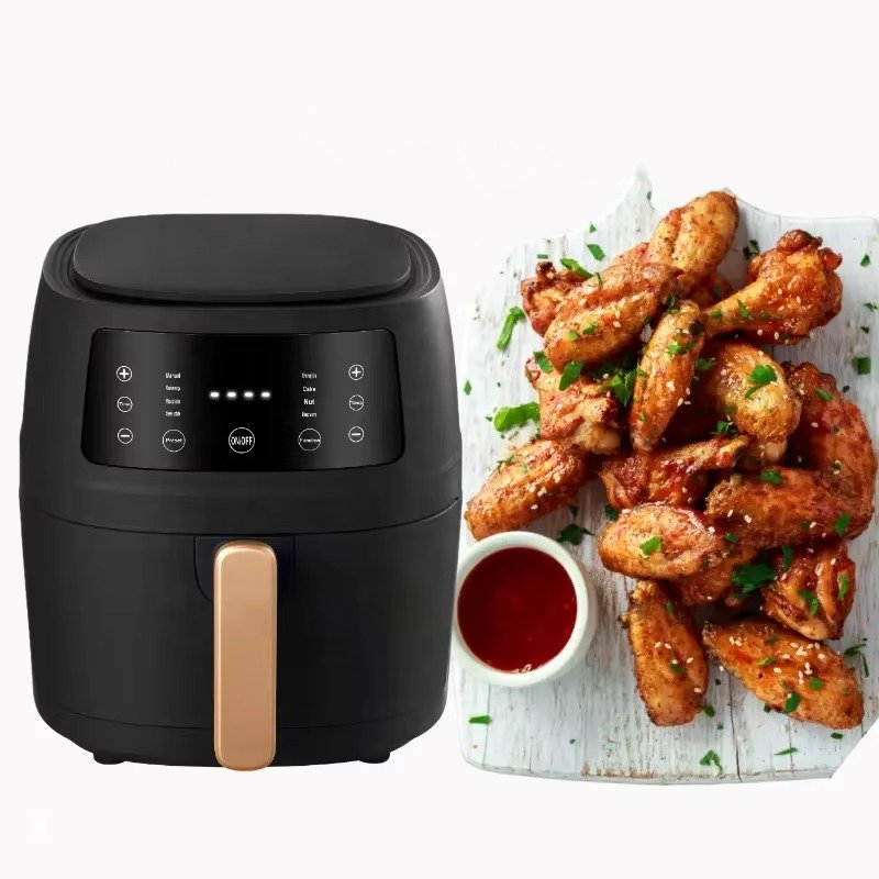 8L Digital Air Fryer 1400W – Touch Control Oil-Free Cooker