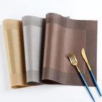 PVC Heat-Resistant Place Mats 30 × 45 cm – Set of 4