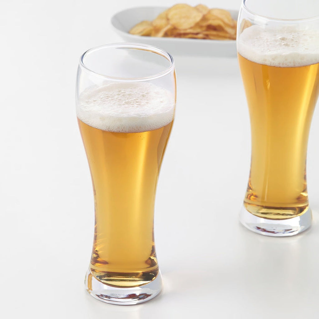 580ml Beer Glass Set of 4 – Durable Lead-Free Beer Glass