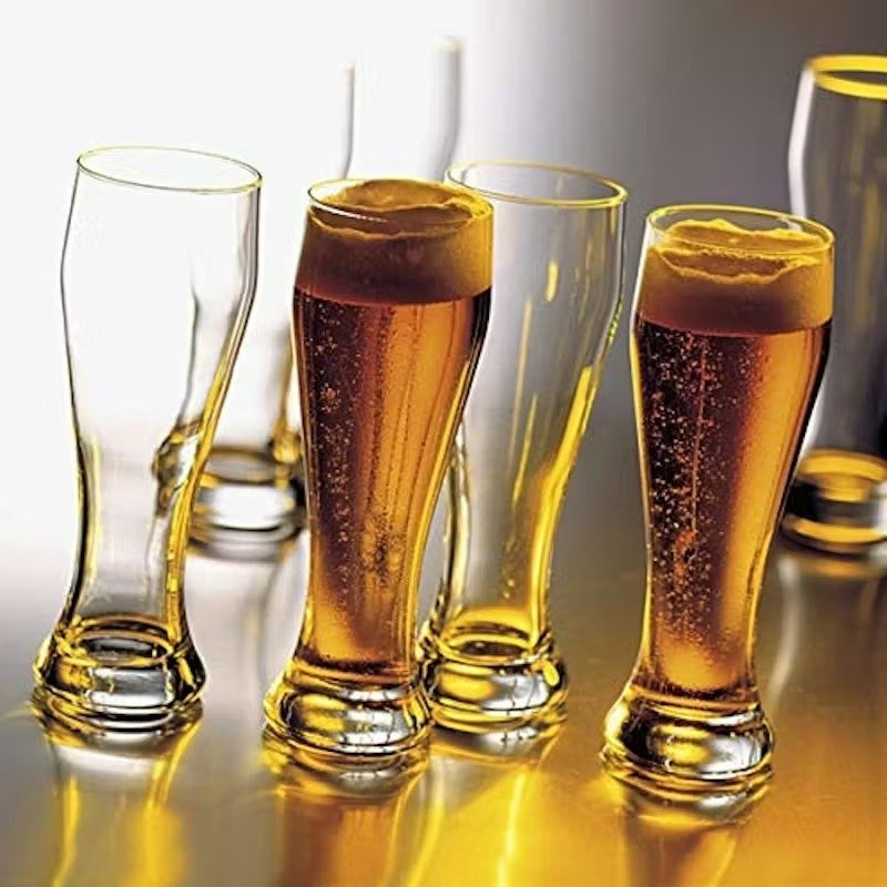 580ml Beer Glass Set of 4 – Durable Lead-Free Beer Glass
