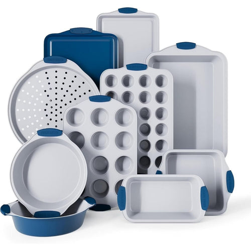10-Piece Baking Pan Set – Non-Stick Bakeware