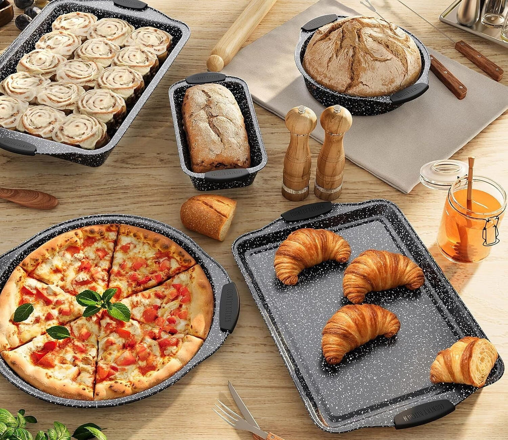 10-Piece Baking Pan Set – Non-Stick Bakeware