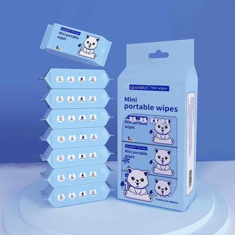 Pocket Size Mini Wet Wipes – Travel & Everyday Hygiene