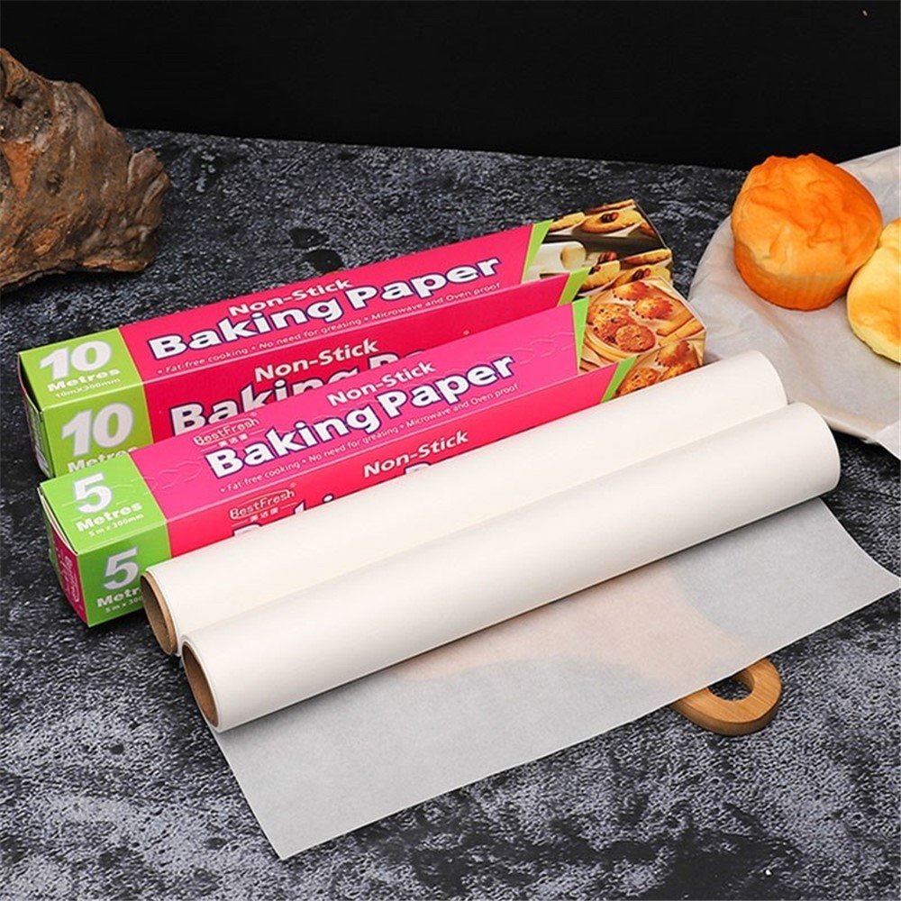 Non-Stick Baking Paper Roll – Heat Resistant, Multipurpose Kitchen Liner