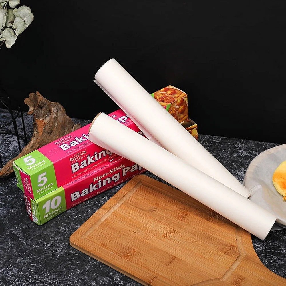 Non-Stick Baking Paper Roll – Heat Resistant, Multipurpose Kitchen Liner