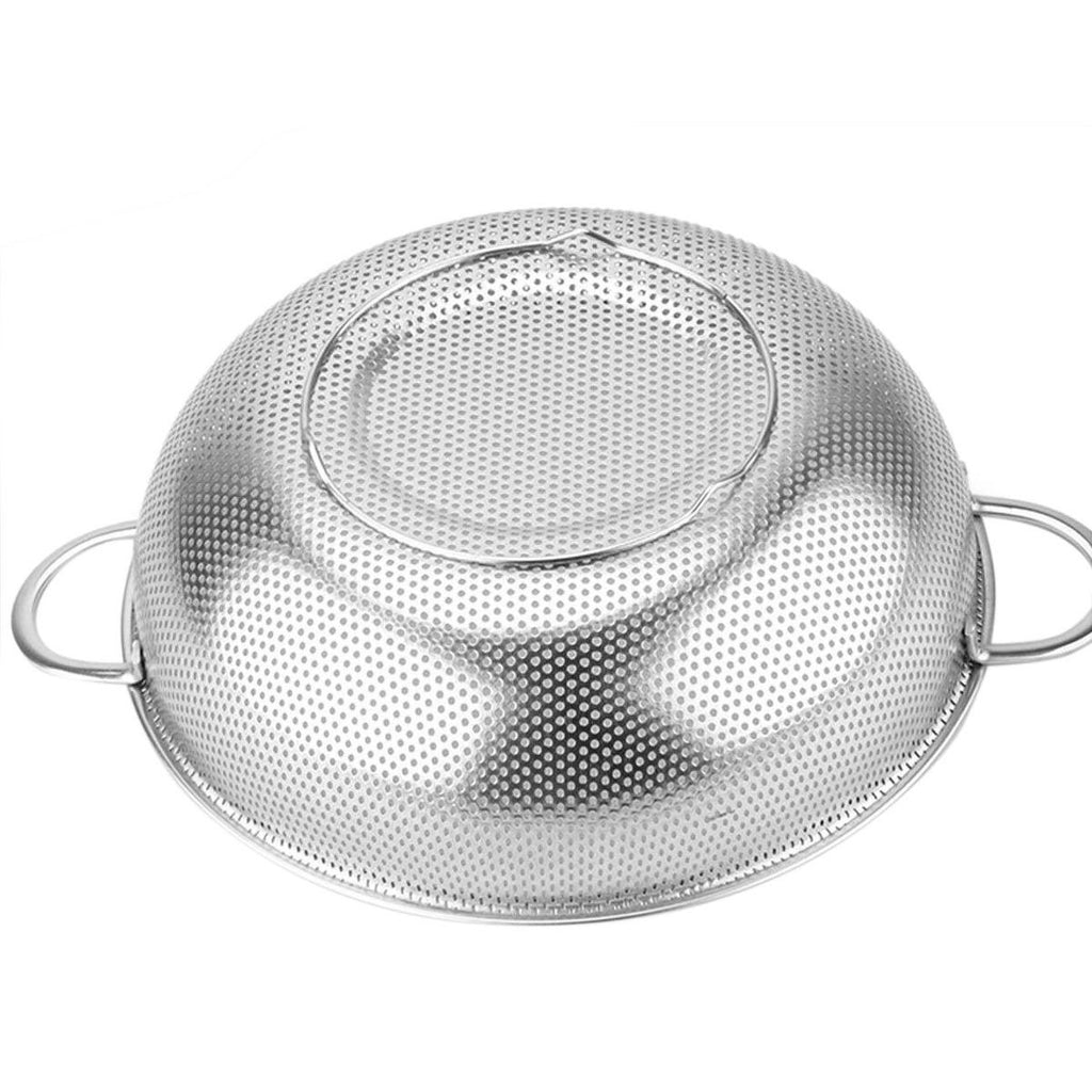 Multifunction Stainless Steel Basket – Storage, Washing & Draining