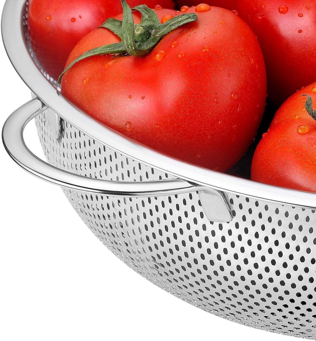 Multifunction Stainless Steel Basket – Storage, Washing & Draining