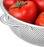 Multifunction Stainless Steel Basket – Storage, Washing & Draining