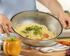 Multifunction Stainless Steel Basket – Storage, Washing & Draining