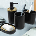 4-Piece Resin Bath Set – Bathroom Accessories