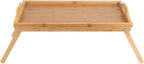 Foldable Bamboo Bed Tray Table