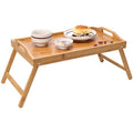 Foldable Bamboo Bed Tray Table