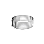 Adjustable Cake Slicing Tool – Stainless Steel Layer Cutter