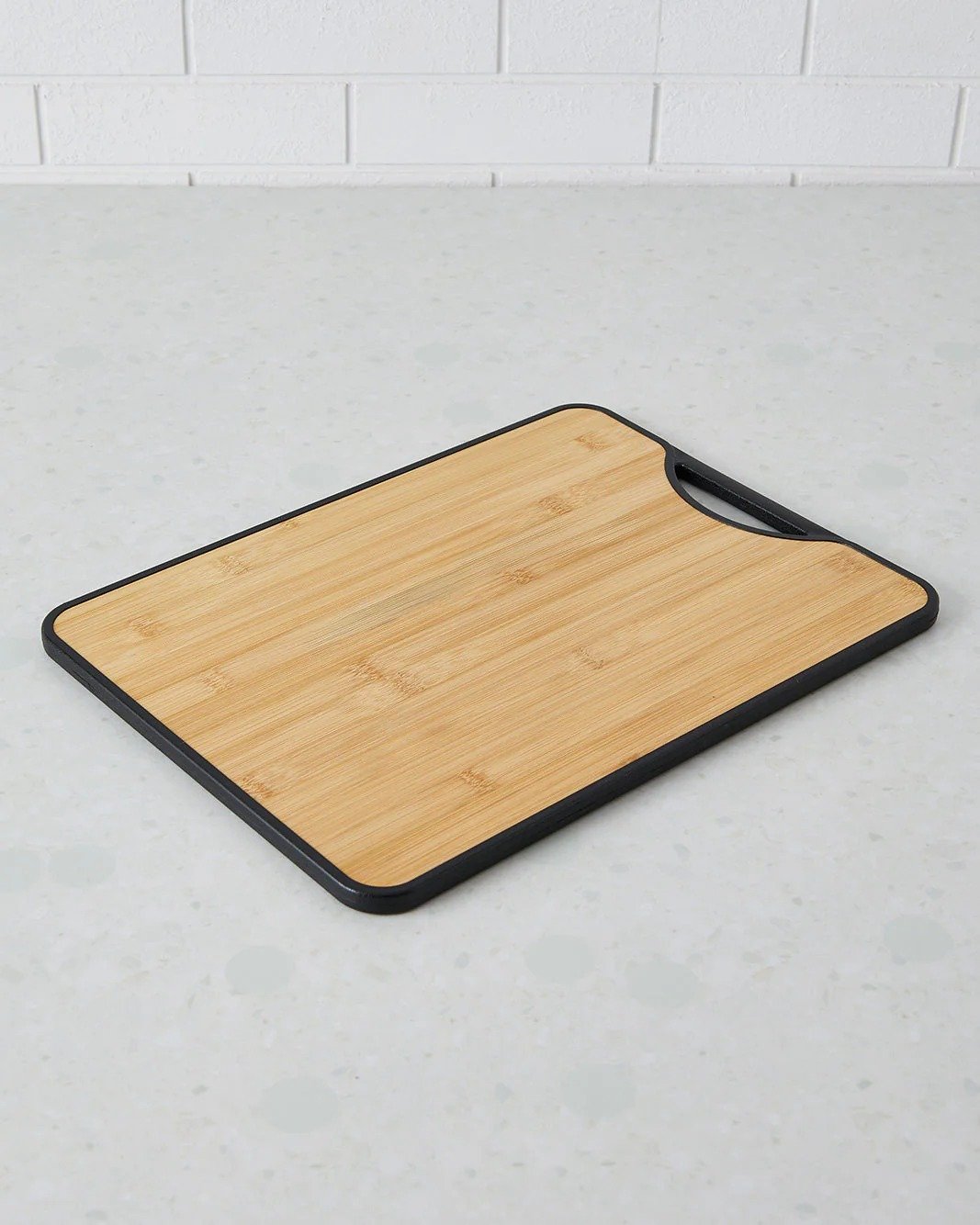 Double-Sided Cutting Board – Bamboo & Polyethylene, Non-Slip