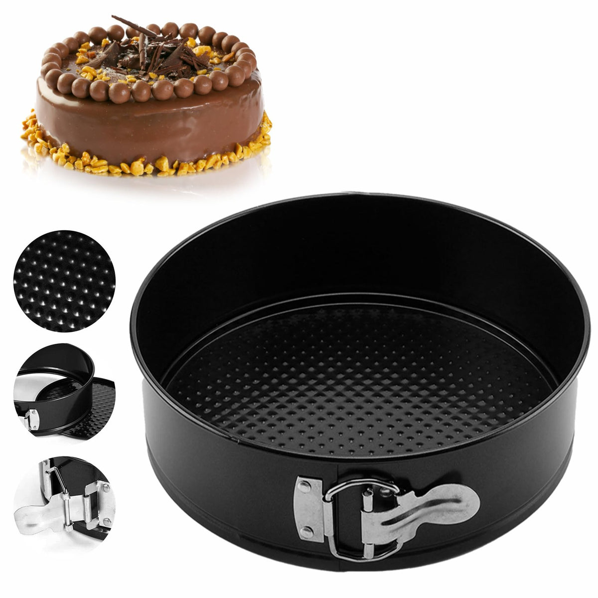 3 Piece Round Cake Mold Set