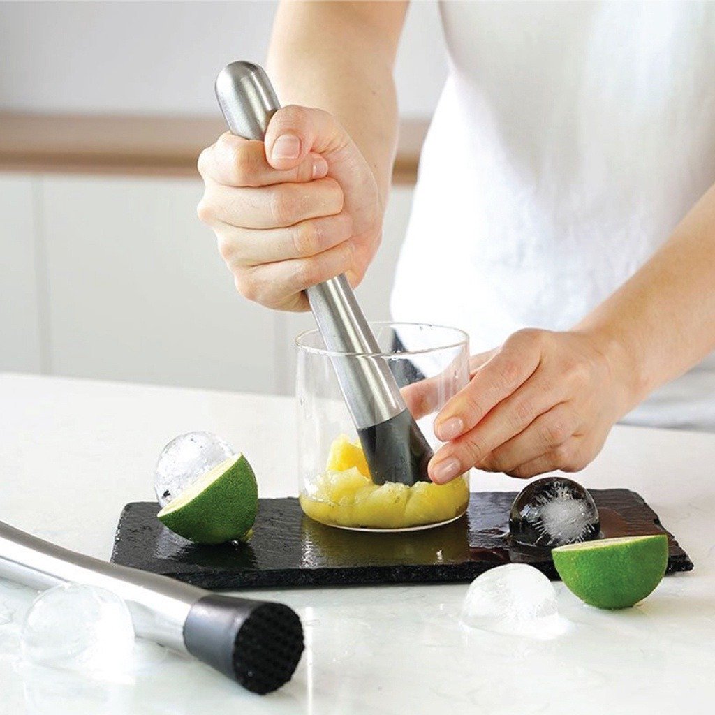 Multi-Function Stainless Steel Muddler – Bar & Cocktail Tool