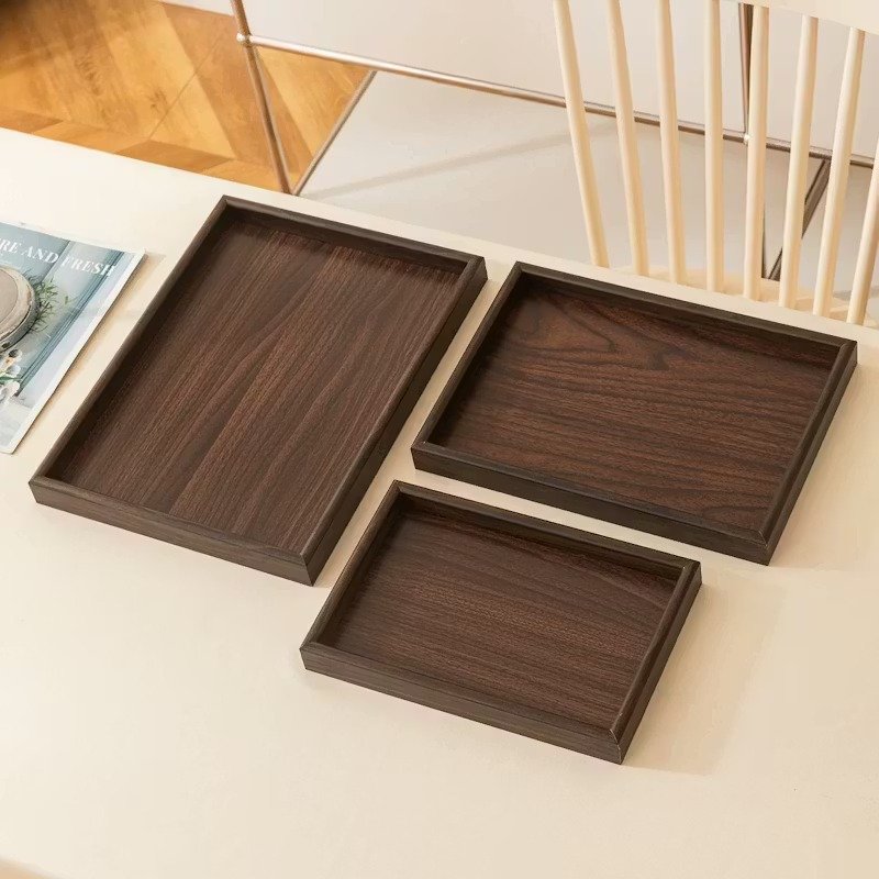 3-Piece MDF Serving Tray Set