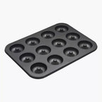 12-Cavity Donut Baking Pan – Carbon Steel
