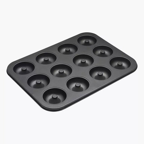 12-Cavity Donut Baking Pan – Carbon Steel