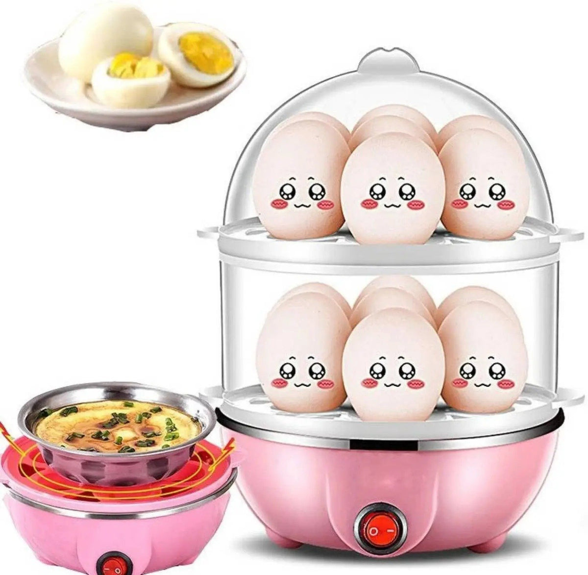 Electric Egg Cooker – 350W Fast Boil Egg Cooker