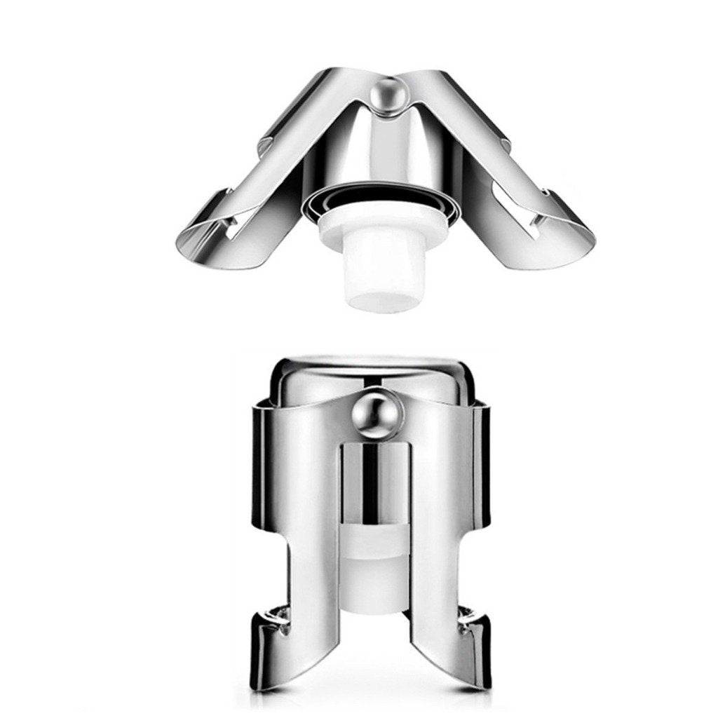 Stainless Steel Champagne Stopper – Airtight Wine Seal
