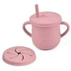 Baby Silicone Sippy Cup & Snack Container