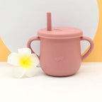 Baby Silicone Sippy Cup & Snack Container