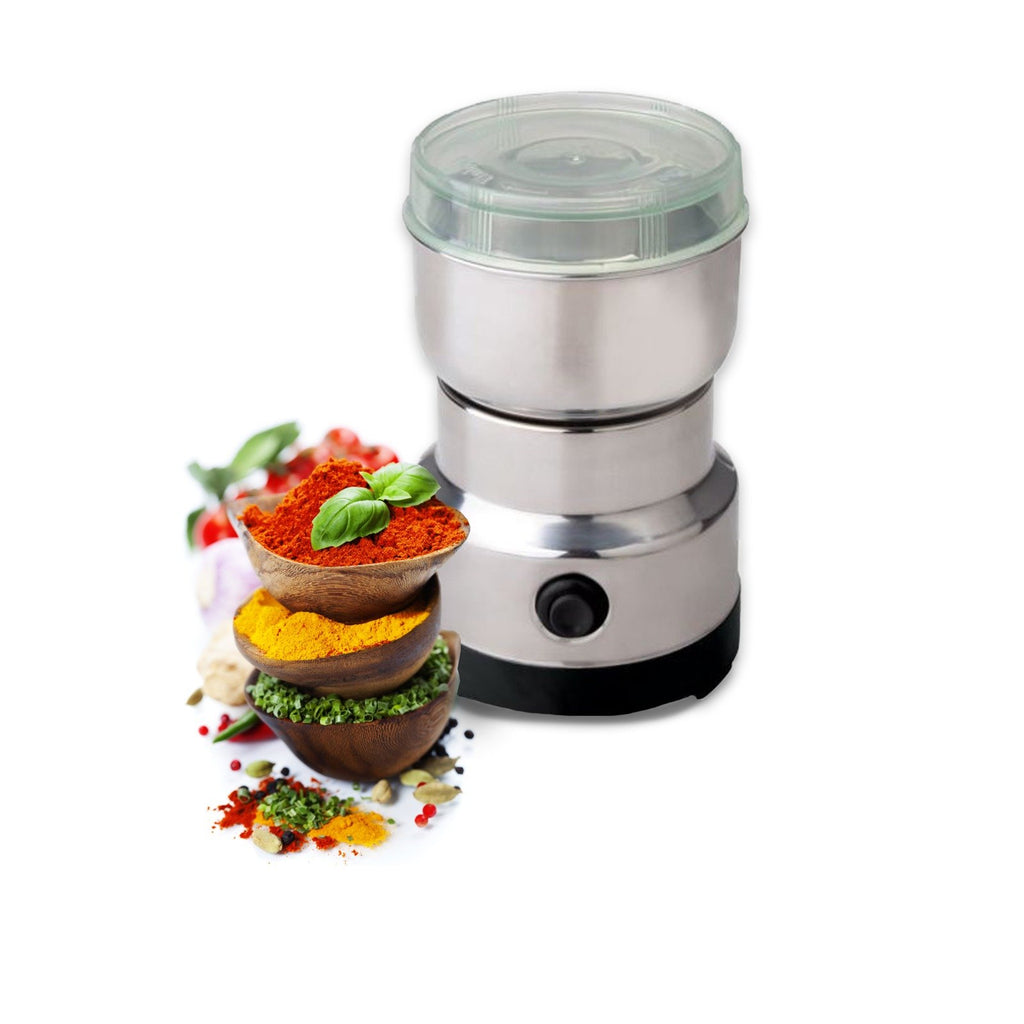 200W Electric Grinder with Stainless Steel Bowl
