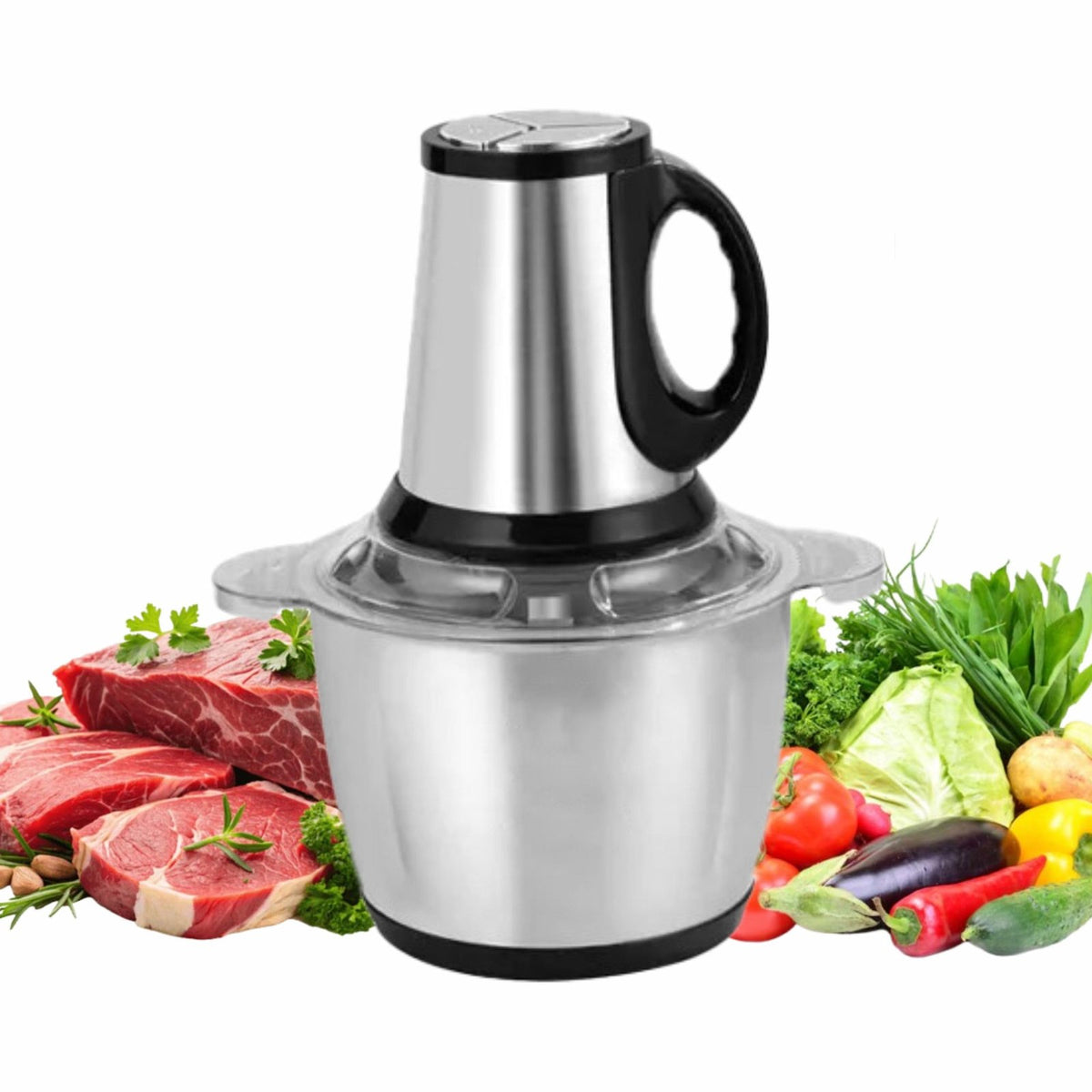 800W Electric Meat Grinder with Stainless Steel Blades