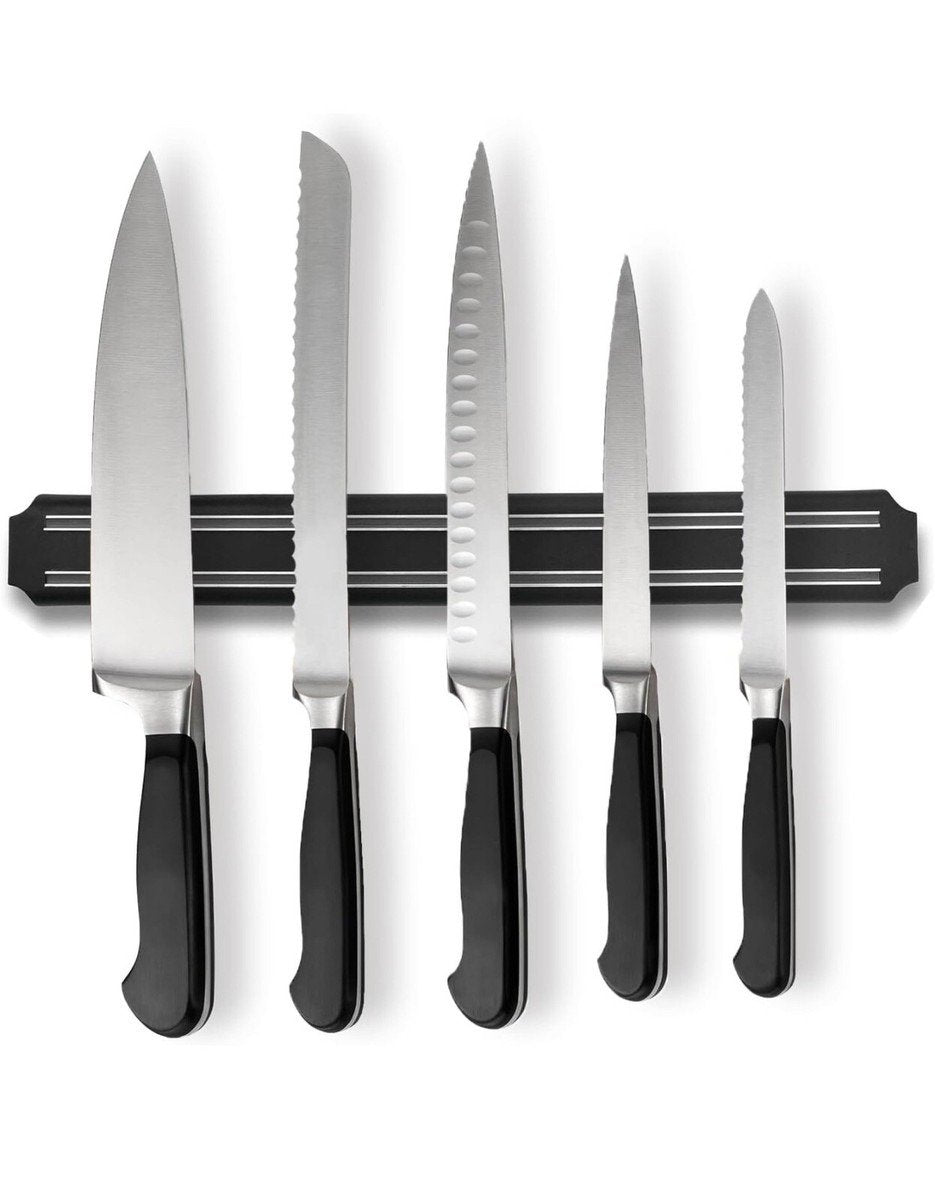Magnetic Strip Knife Holder – Wall Mounted