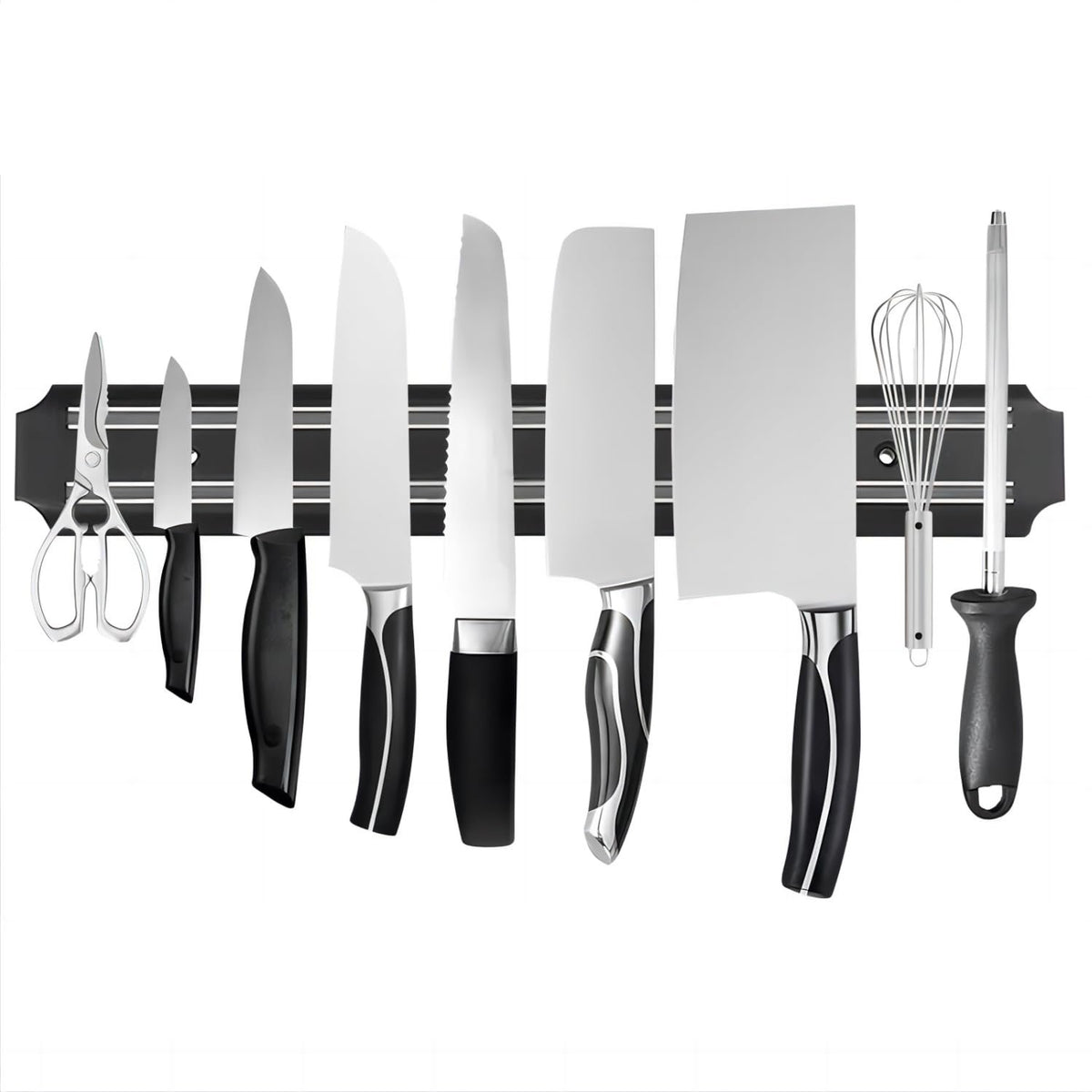 Magnetic Strip Knife Holder – Wall Mounted