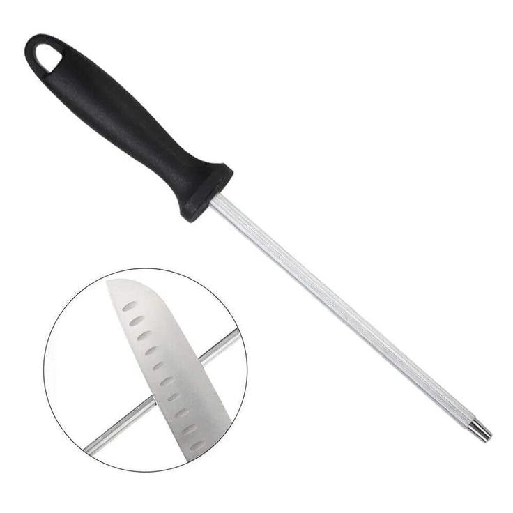 Stainless Steel Knife Sharpening Rod