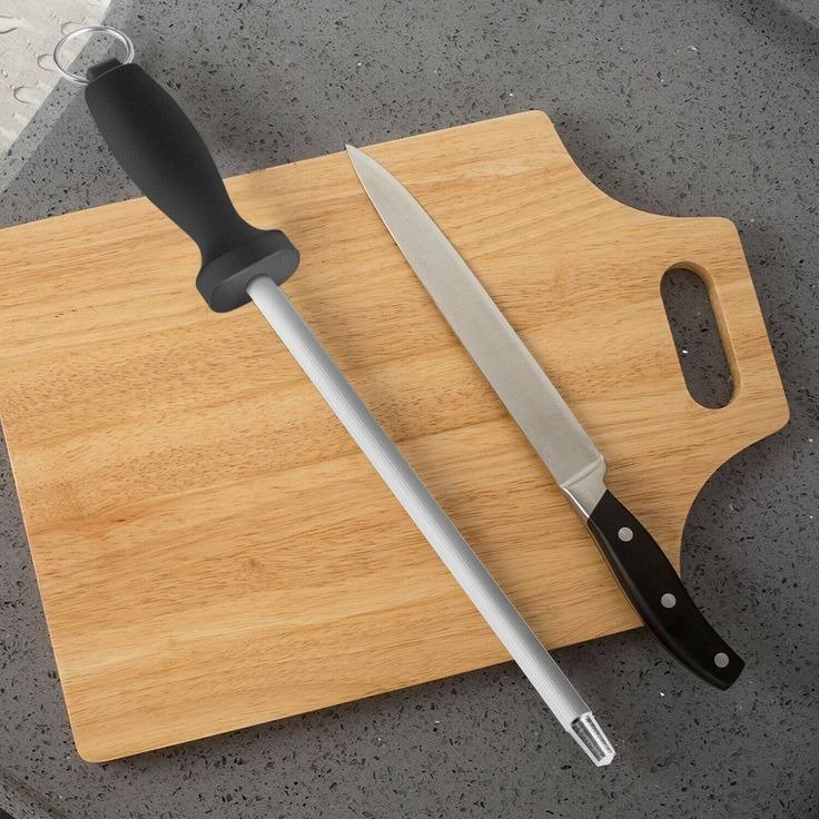 Stainless Steel Knife Sharpening Rod