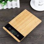 Electronic Bamboo Kitchen Scale – Digital