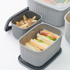 Set of 3 Prep Lunch Boxes – Leakproof & Stackable
