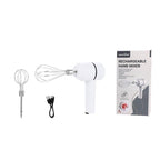 Mini Wireless Rechargeable Hand Mixer
