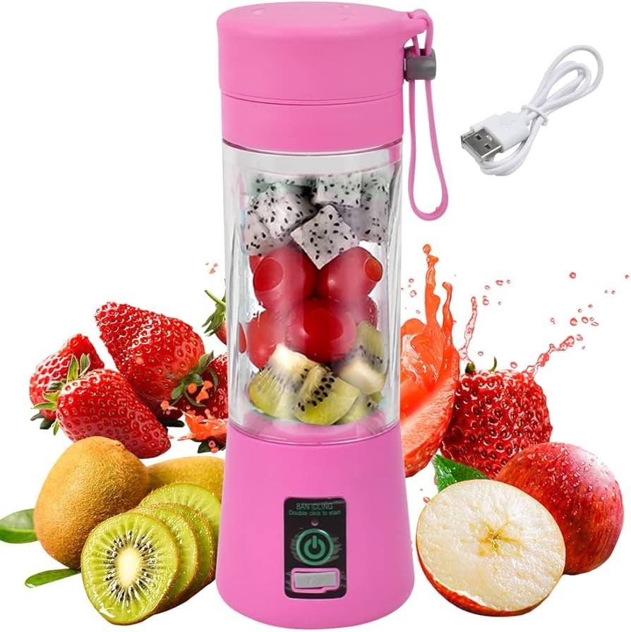 Portable On-The-Go Rechargeable Blender