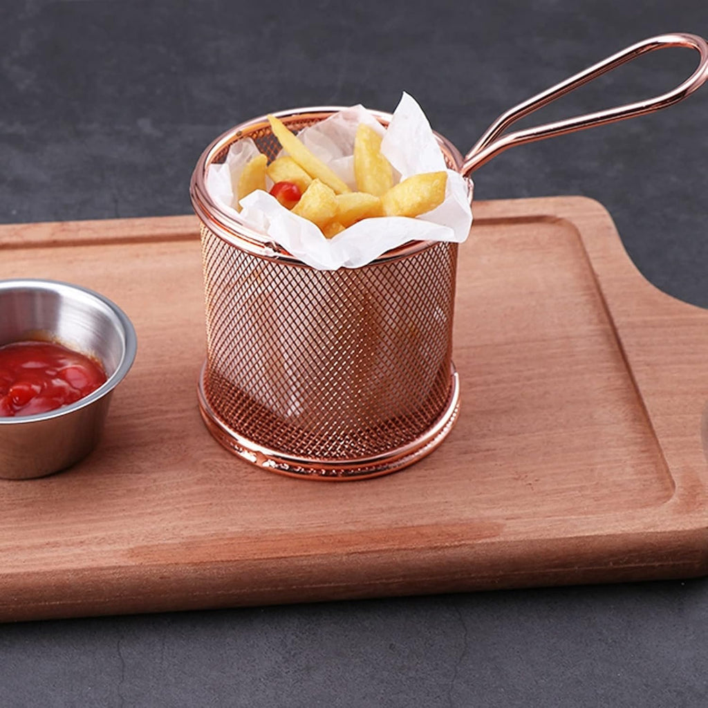 Stainless Steel Round Frying Basket