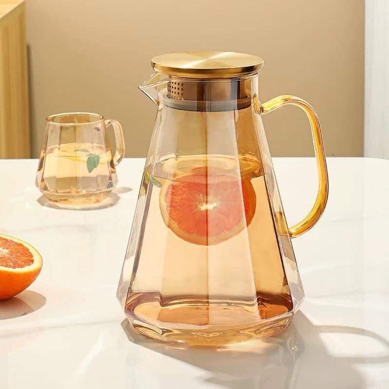 Multi-Use Borosilicate Glass Jug