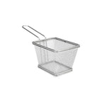 Stainless Steel Square Frying Basket with Handle