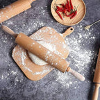 Wooden Rolling Pin – Baking & Dough Tool