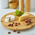 Bamboo Rotating Food Plate – Lazy Susan Serving Tray