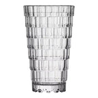 Round Stackable Water Glass – Durable Drinkware (Set of 6)