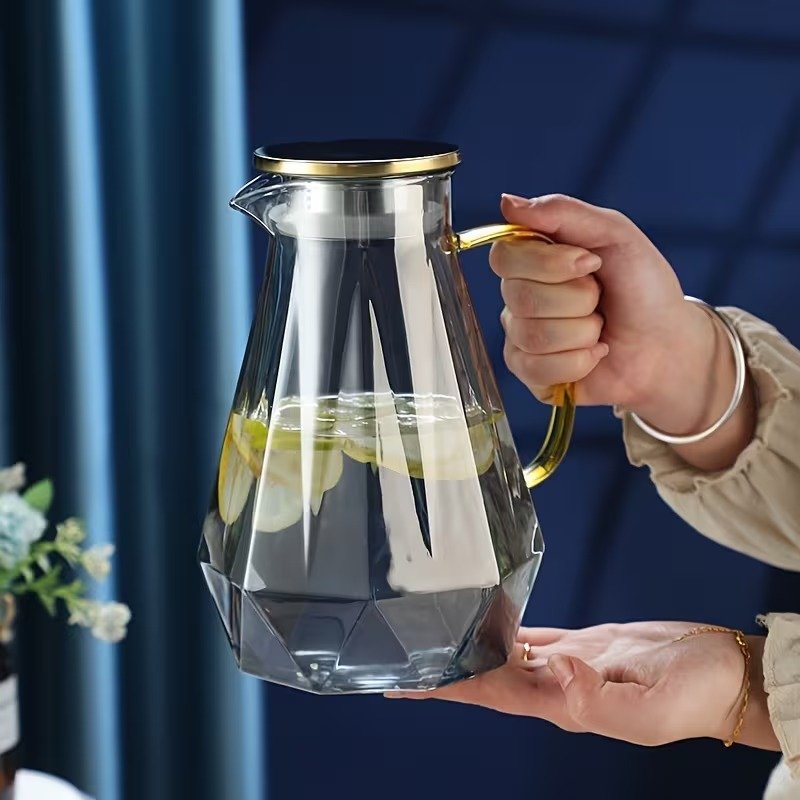 Multi-Use Borosilicate Glass Jug