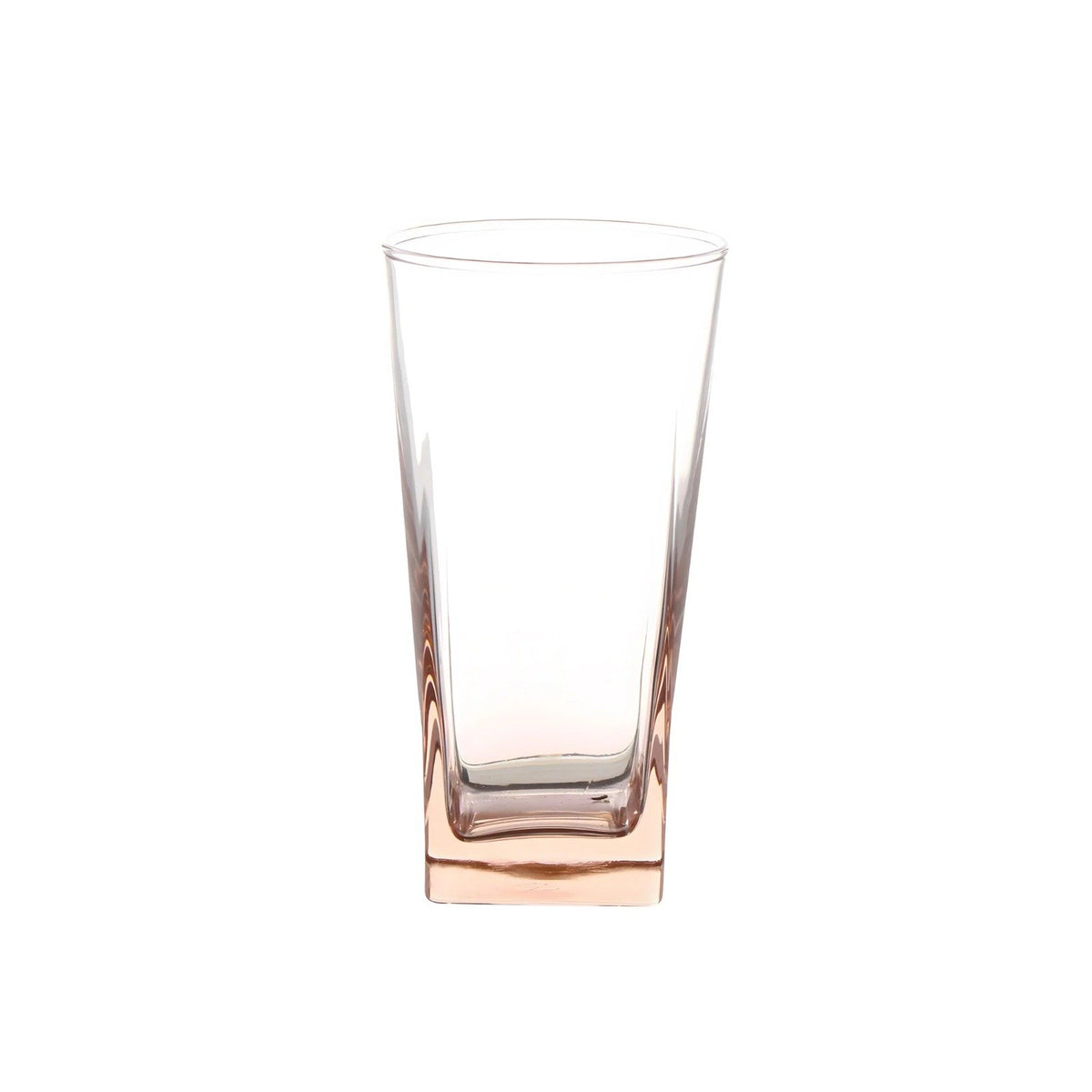 6-Piece Square Bottom Water Glass Set