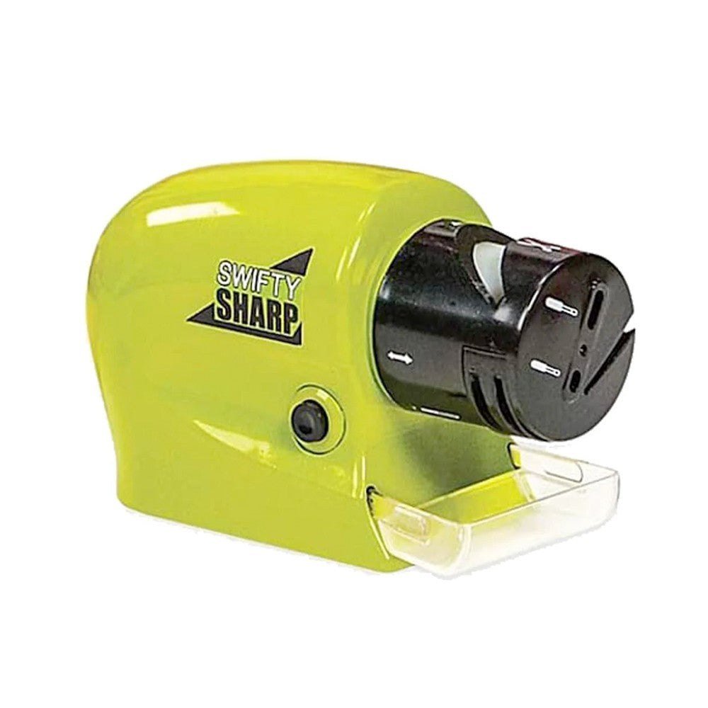 Swifty Cordless Motorized Knife Sharpener – Compact Kitchen Too