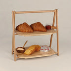 Bamboo Snack Rack – Multi-Purpose Organizer